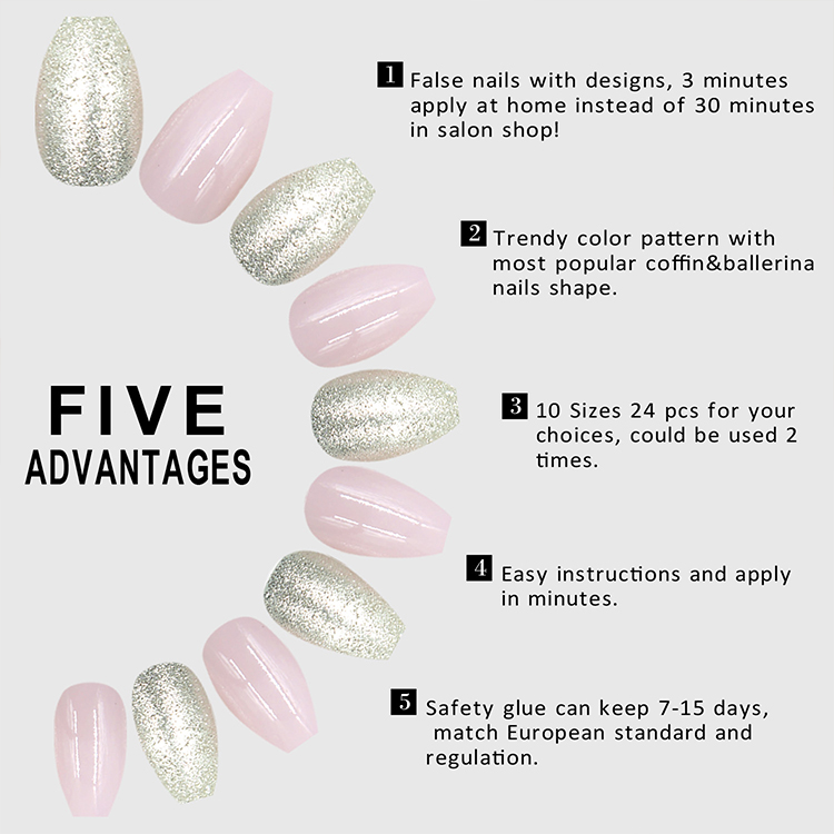 Newair Fake Nails Array image77