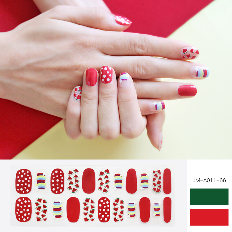 fashion gel nail strip for summer