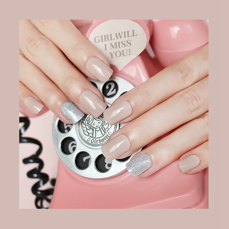 porcelain best press on nails customized for wedding-5