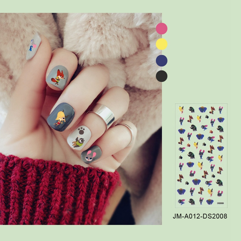 selfadhesive christmas nail stickers factory for ladies-3