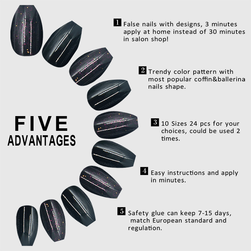 Newair Fake Nails Array image107