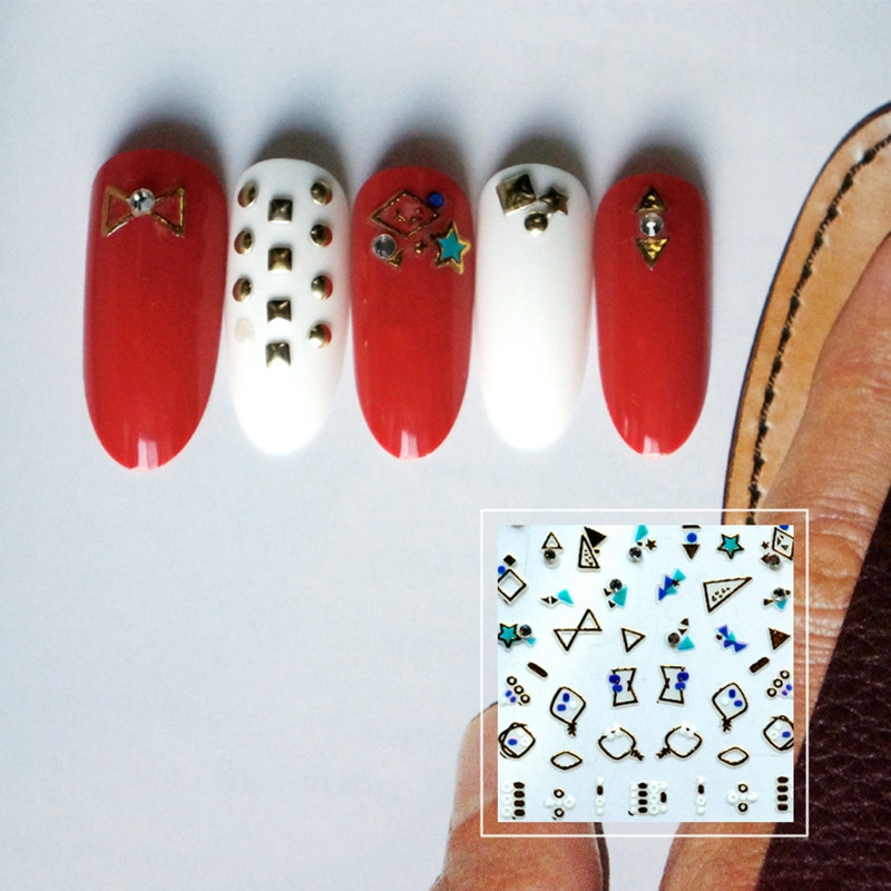 embossed nail stickers walmart for girl-5