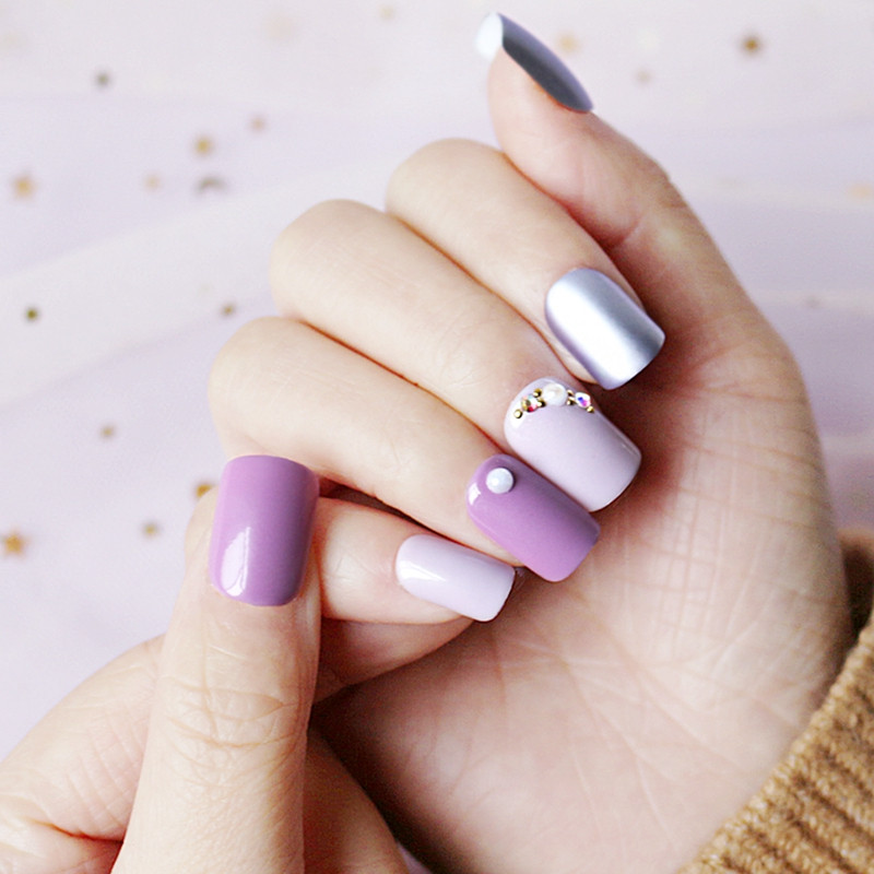 Newair Fake Nails red etsy press on nails manufacturer for wedding-4