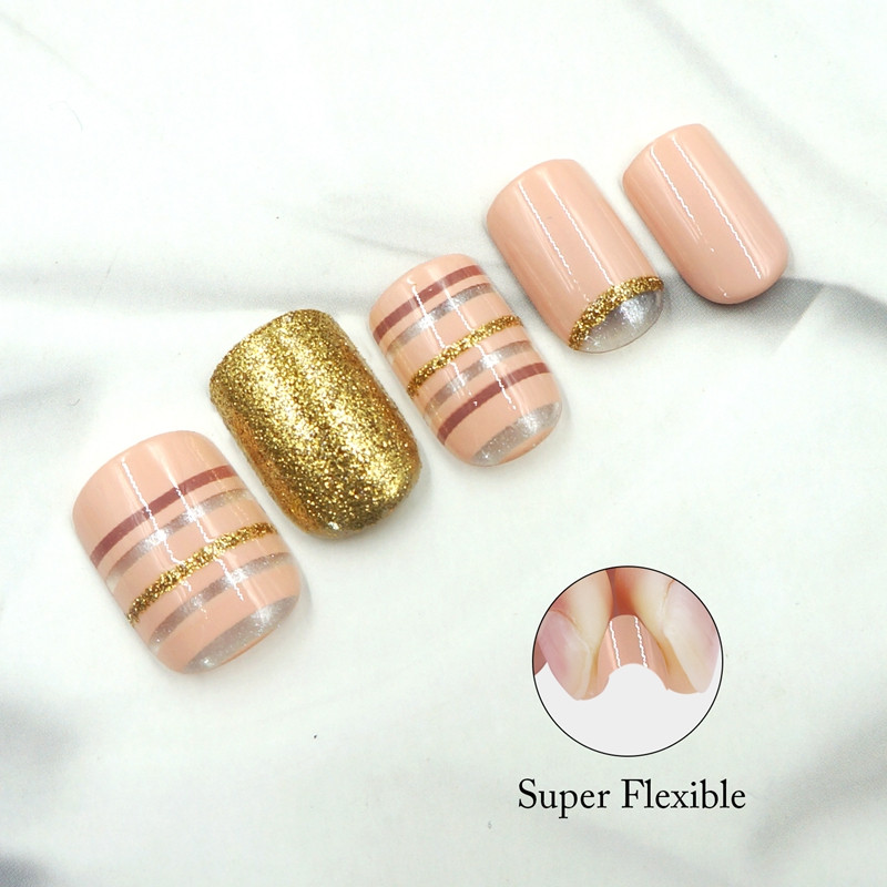 Newair Fake Nails gray halloween press on nails manufacturer for wedding-4