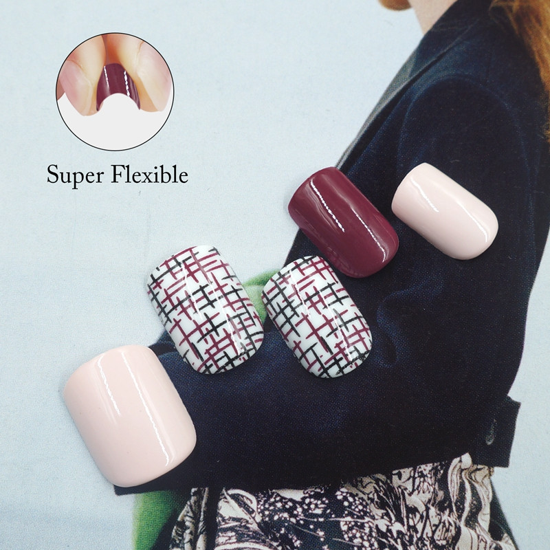 nai artificial nail set customized for bride-5
