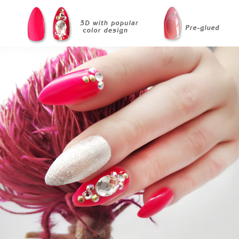 big best press on nails series for bride-4