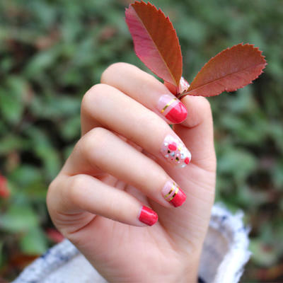 OEM custom long lasting Nail stickers nail wraps nail polish strips