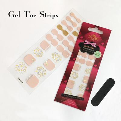 Gel Toe Strips Wholesale Factory Toe sticker pink and gold