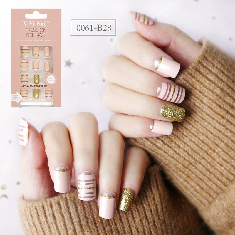 Newair Fake Nails gray halloween press on nails manufacturer for wedding-2