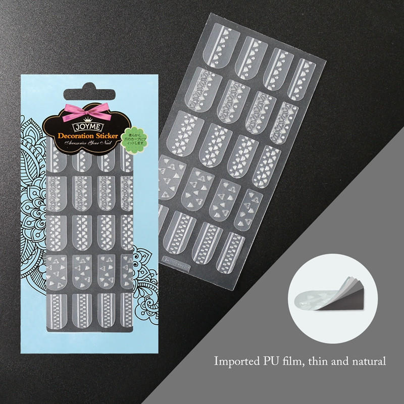 Newair Fake Nails transparent fingernail decals factory for girl-2
