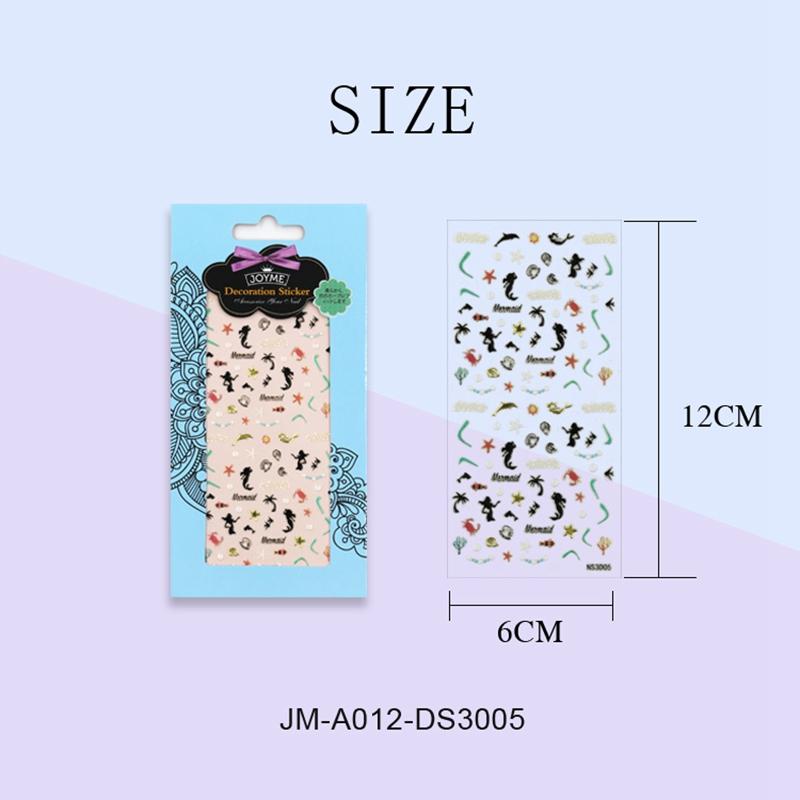 cute nail letter stickers with good price for commercial-3