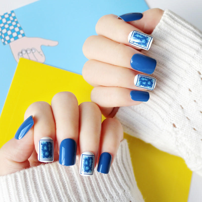matt etsy press on nails customized for lady-2