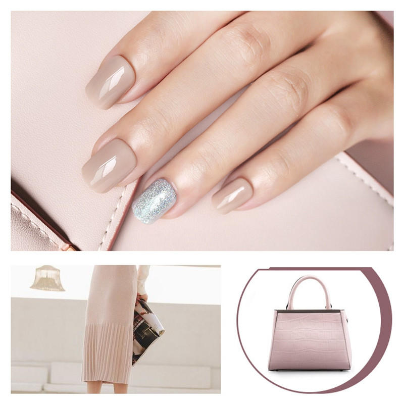 porcelain best press on nails customized for wedding-1