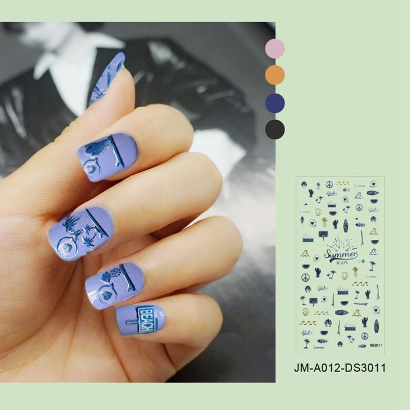 Newair Fake Nails decorative 3d nail stickers for ladies-3