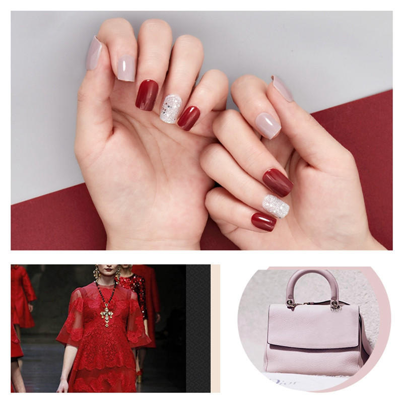Newair Fake Nails artificial nails kit customized for lady-3