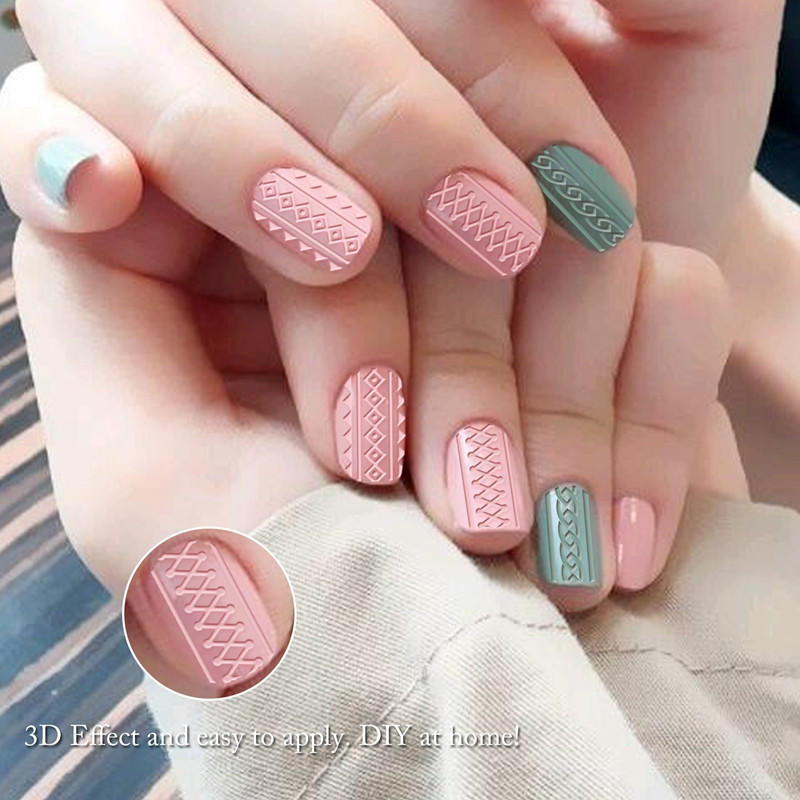 thin fingernail stickers for girl-1