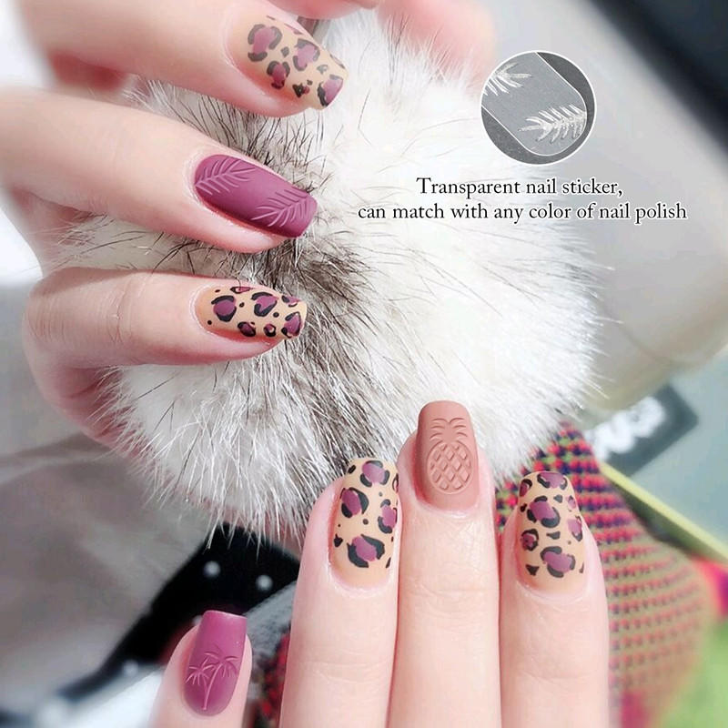 adhesive fingernail decals stickers for women-1