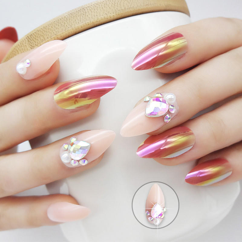 Newair Fake Nails how to remove press on nails series for lady-2