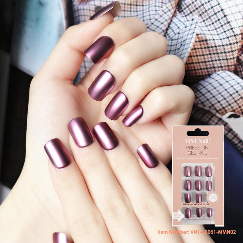 sexy impress press on nails customized for lady-2