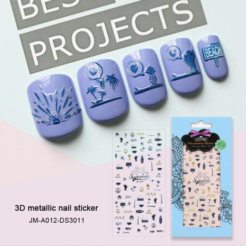 Newair Fake Nails decorative 3d nail stickers for ladies-2