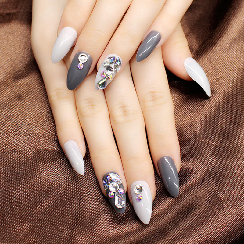 fashion false nails full cover factory price for girls-3