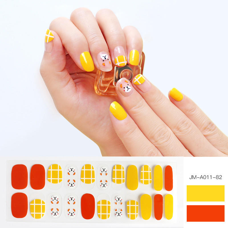 Newair Fake Nails green sally hansen nail polish strips wholesale for women-1