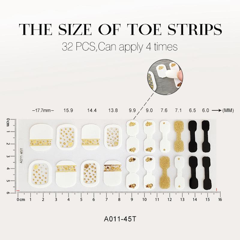 Newair Fake Nails gold incoco nail strips factory price for gifts-1