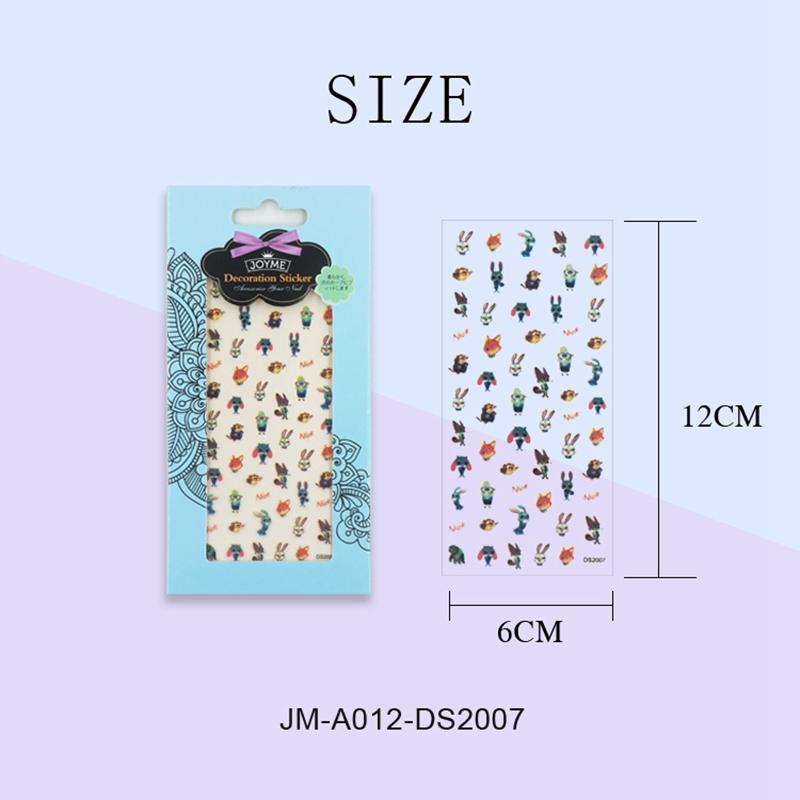 shinny designer nail stickers design for women-3