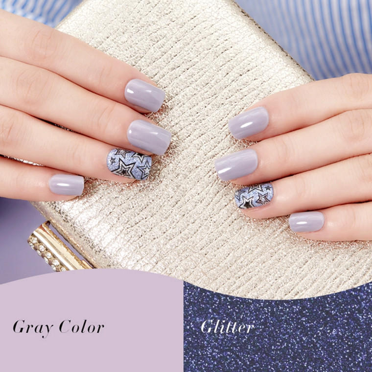 popular natural artificial nails from China for bride-2