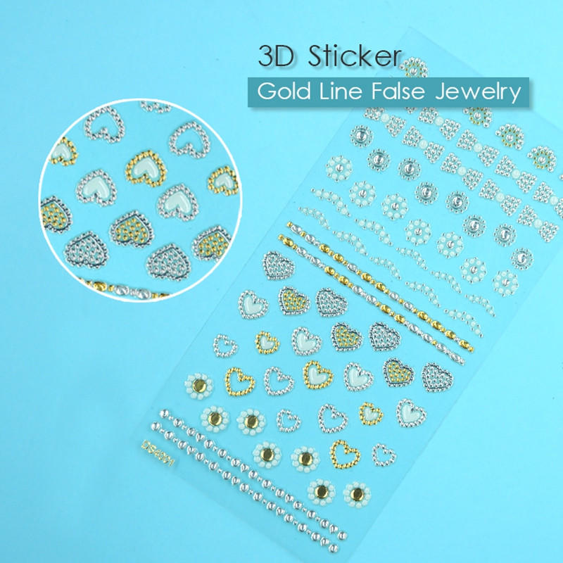 lovely nail sticker with good price for women-3