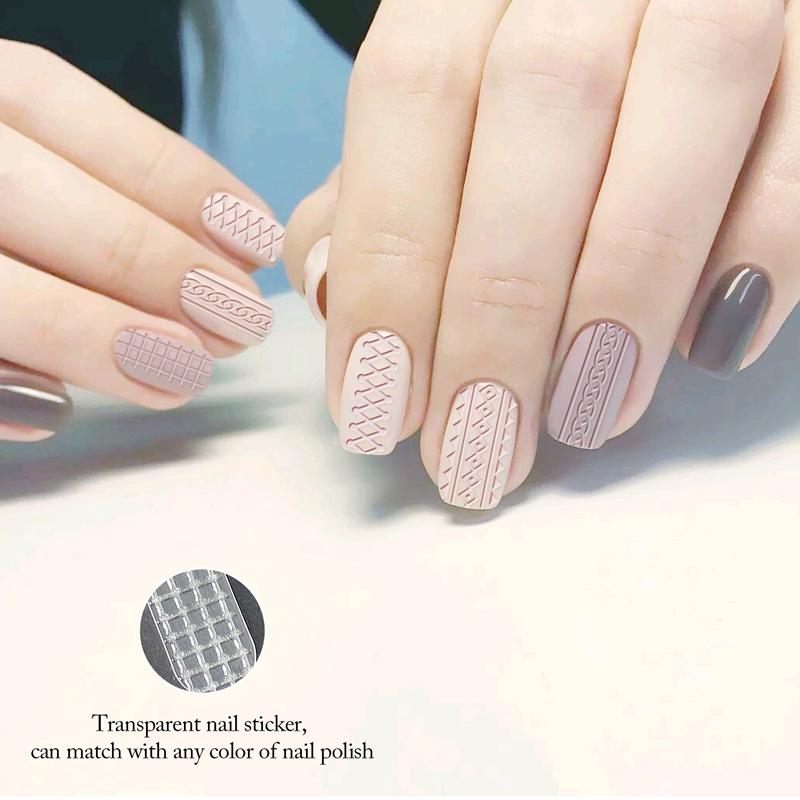 thin fingernail stickers for girl-3