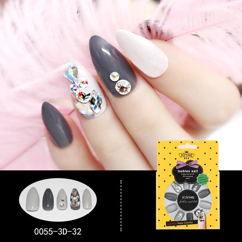 fashion false nails full cover factory price for girls-1