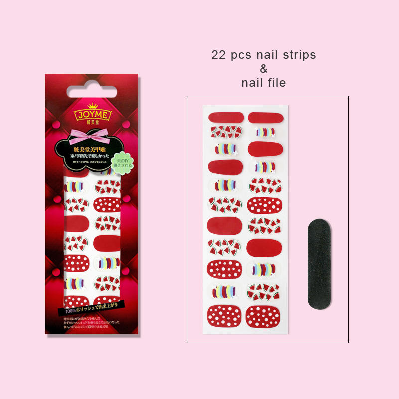 gel nail art stripes factory price for girl-3