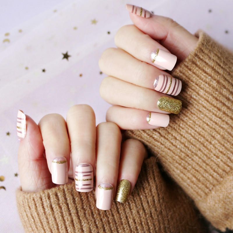 Newair Fake Nails gray halloween press on nails manufacturer for wedding-1