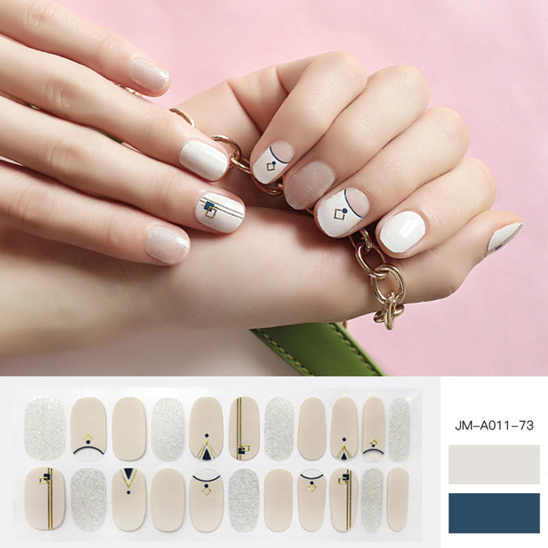 yellow nail art stripes designs supplier for gifts-1