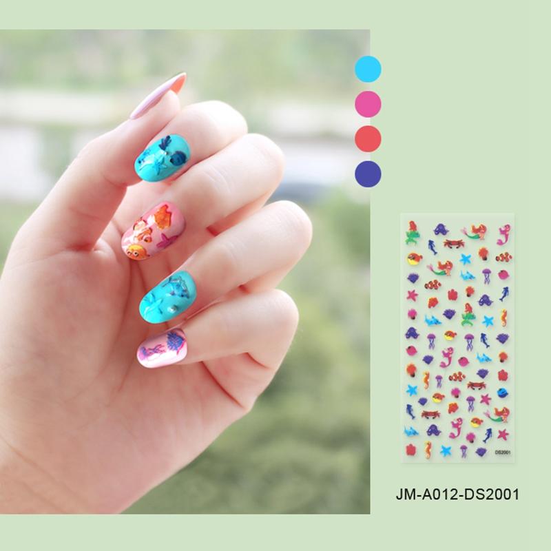 adhesive nail art stickers for ladies-2