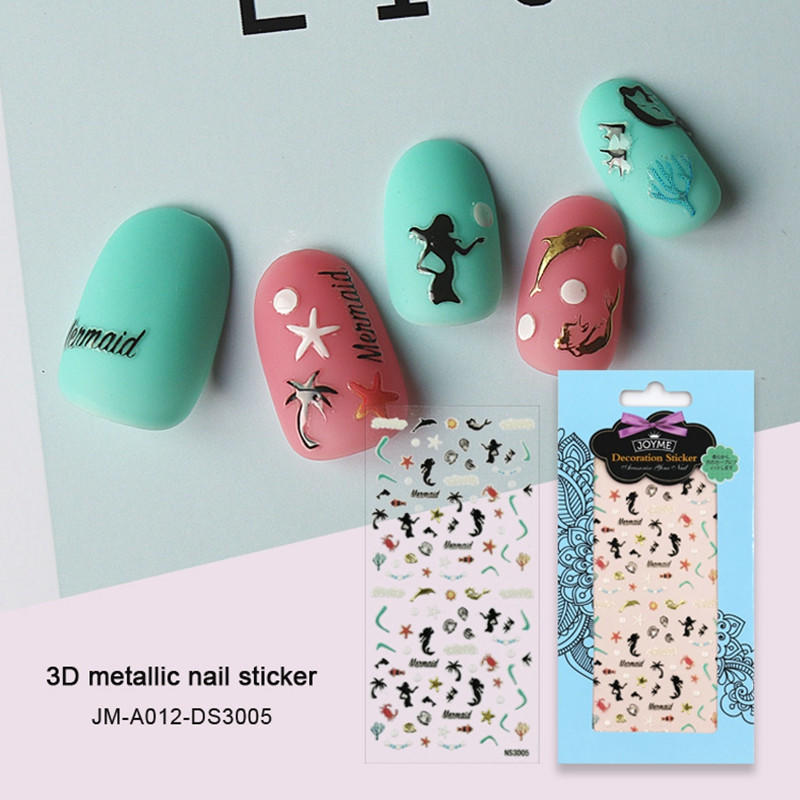 cute nail letter stickers with good price for commercial-2