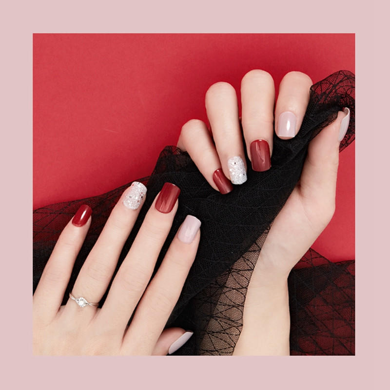 Newair Fake Nails artificial nails kit customized for lady-2