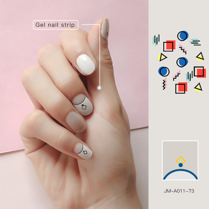 yellow nail art stripes designs supplier for gifts-2