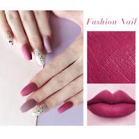 Newair Fashion nails coffin nails shapes with patterns