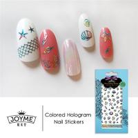DIY colored hologram nail sticker-Daughter of the Sea
